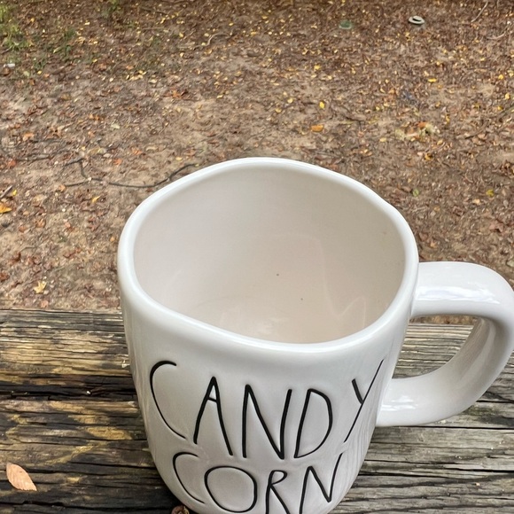 Rae Dunn CANDY CORN Ceramic Mug - Picture 2 of 7